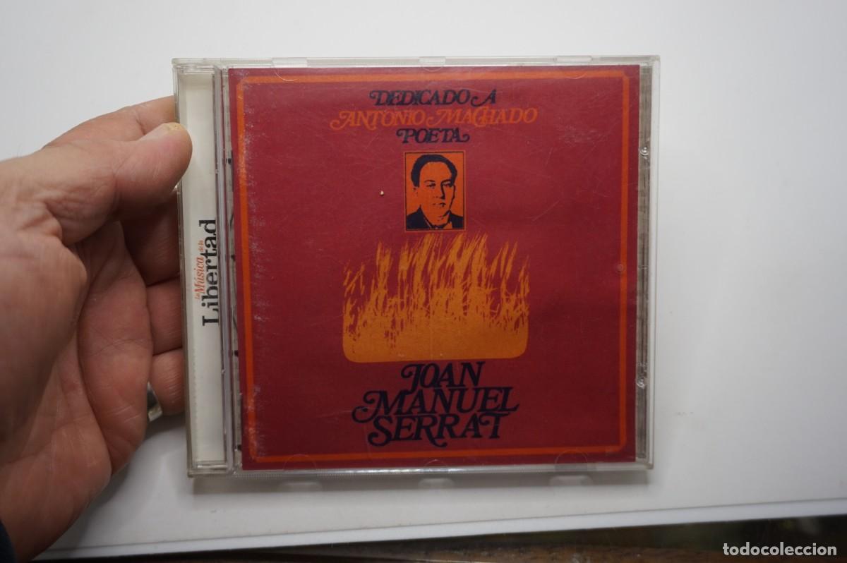 CDs de m&uacute;sica: CD - JOAN MANUEL SERRAT - DEDICADO A ANTONIO MACHADO, POETA - DISCO EN ESTADO EXCELENTE