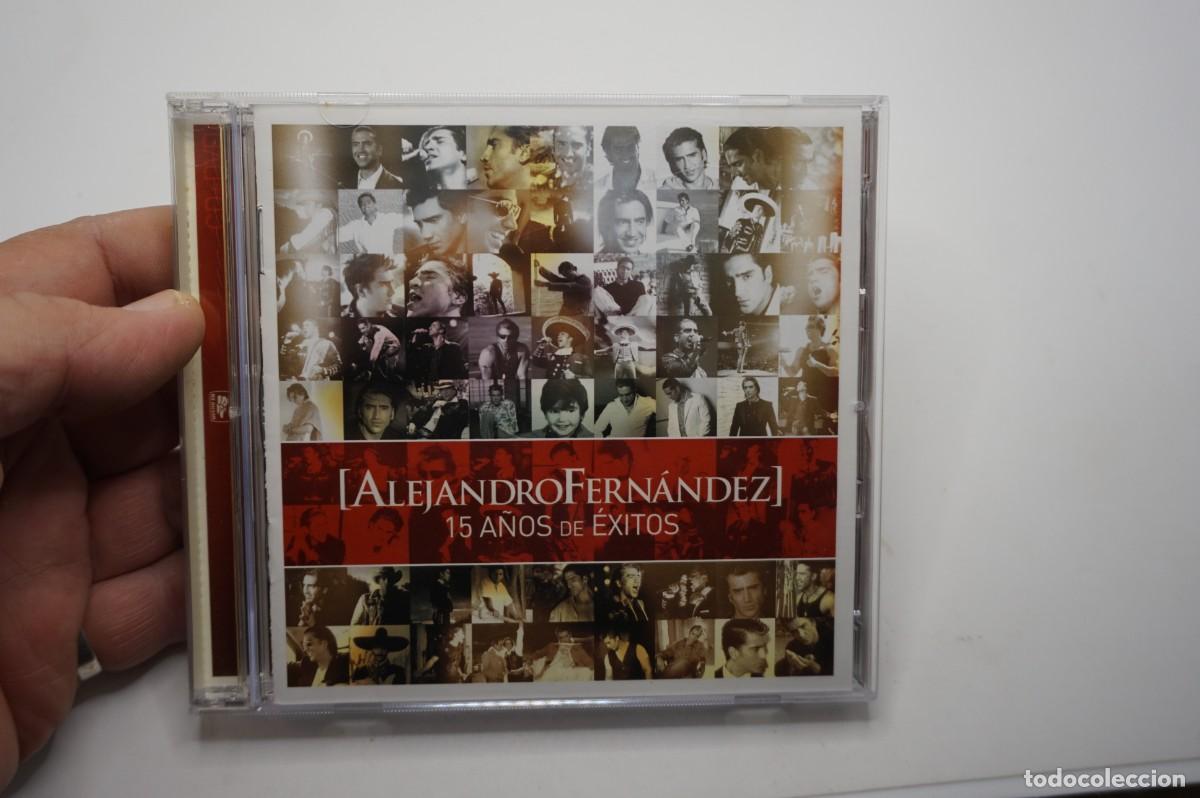 CDs de m&uacute;sica: CD - ALEJANDRO FERNANDEZ - 15 A&Ntilde;OS DE EXITOS - DISCO EN ESTADO EXCELENTE