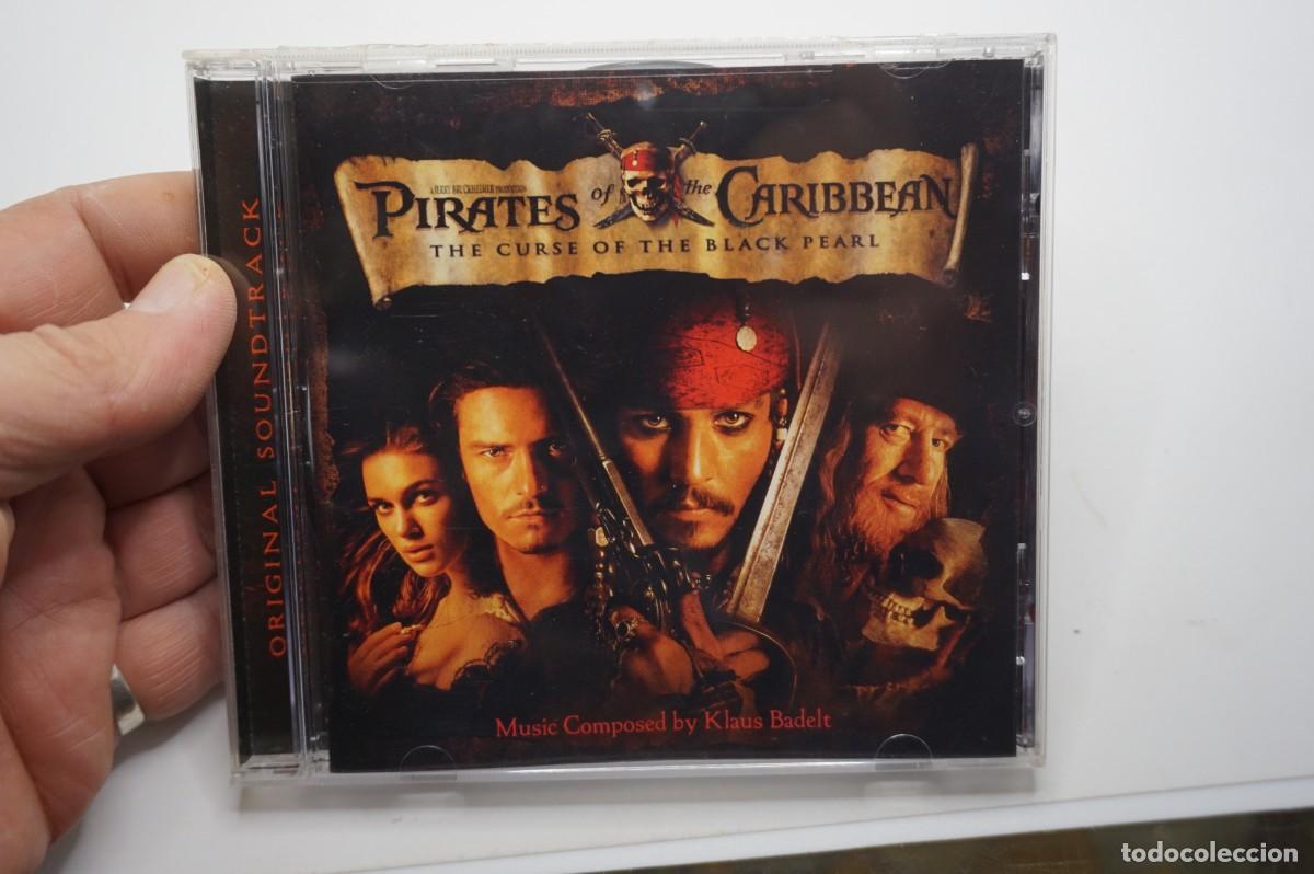 CDs de m&uacute;sica: CD - PIRATES OF THE CARIBBEAN - THE CURSE OF THE BLACK PEARL BANDA SONORA DE LA PELICULA - EXCELENTE