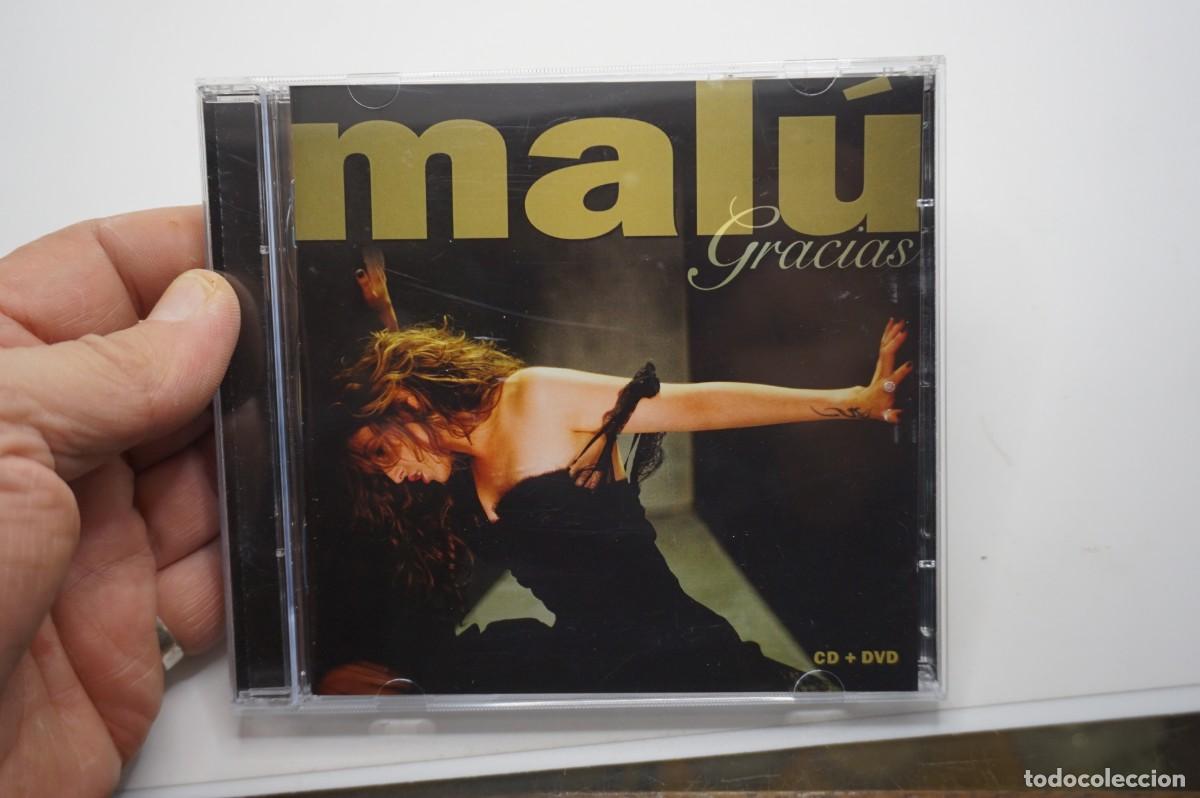 CDs de m&uacute;sica: CD - MALU - GRACIAS - CD + DVD - DISCO EN ESTADO EXCELENTE