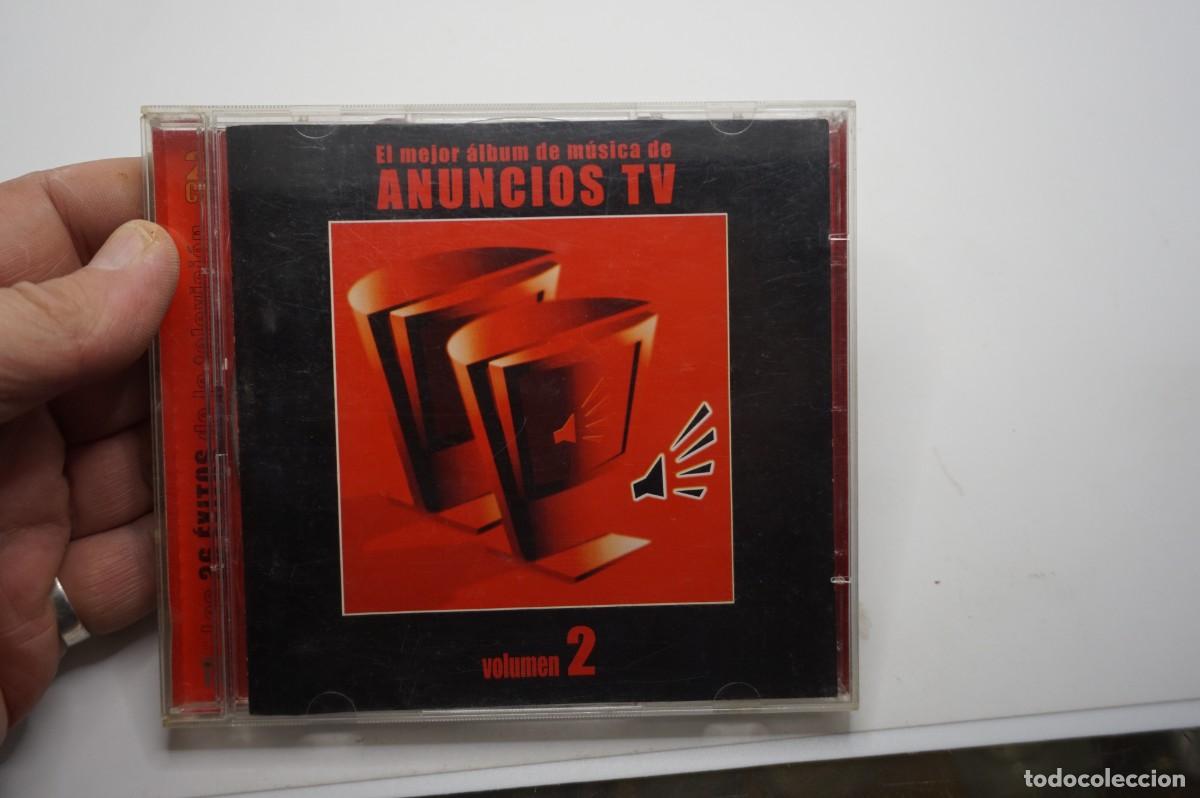 CDs de m&uacute;sica: CD - EL MEJOR ALBUM DE MUSICA DE ANUNCIOS TV - VOLUMEN 2 - DISCO EN ESTADO EXCELENTE
