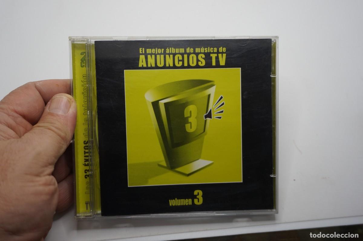 CDs de m&uacute;sica: CD - EL MEJOR ALBUM DE MUSICA DE ANUNCIOS TV - VOLUMEN 3 - DISCO EN ESTADO EXCELENTE