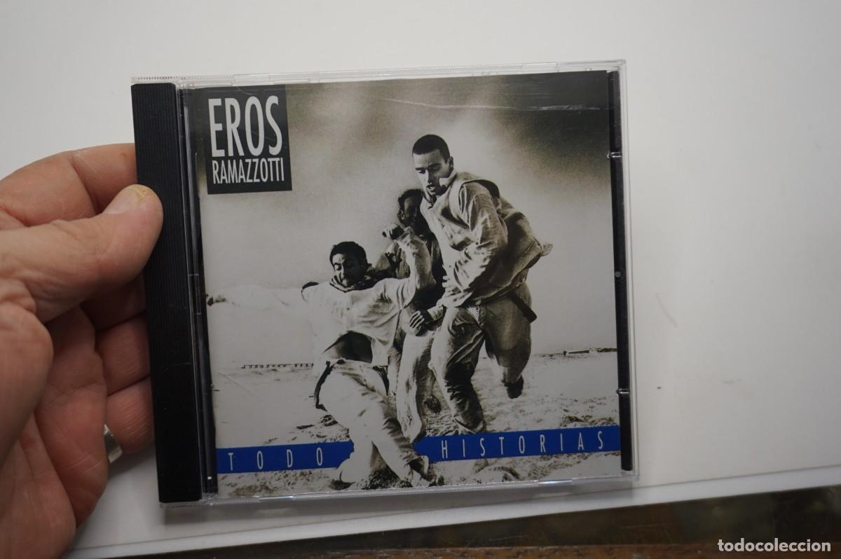 CDs de m&uacute;sica: CD - EROS RAMAZZOTTI - TODO HISTORIAS - DISCO EN ESTADO EXCELENTE