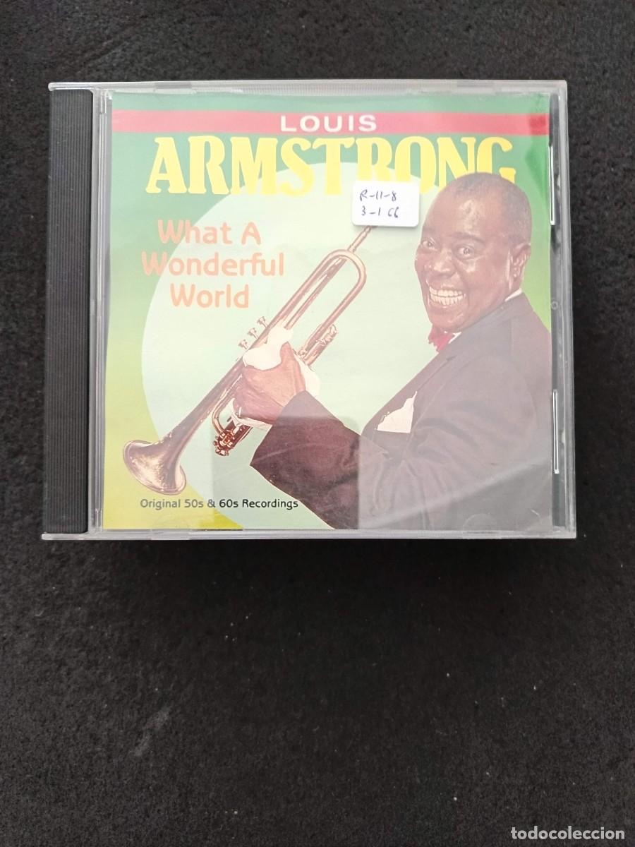 CDs de m&uacute;sica: LOUIS ARMSTRONG. WHAT A WONDERFULL WORLD. ORIGINAL 50s & 60s RECORDINGS