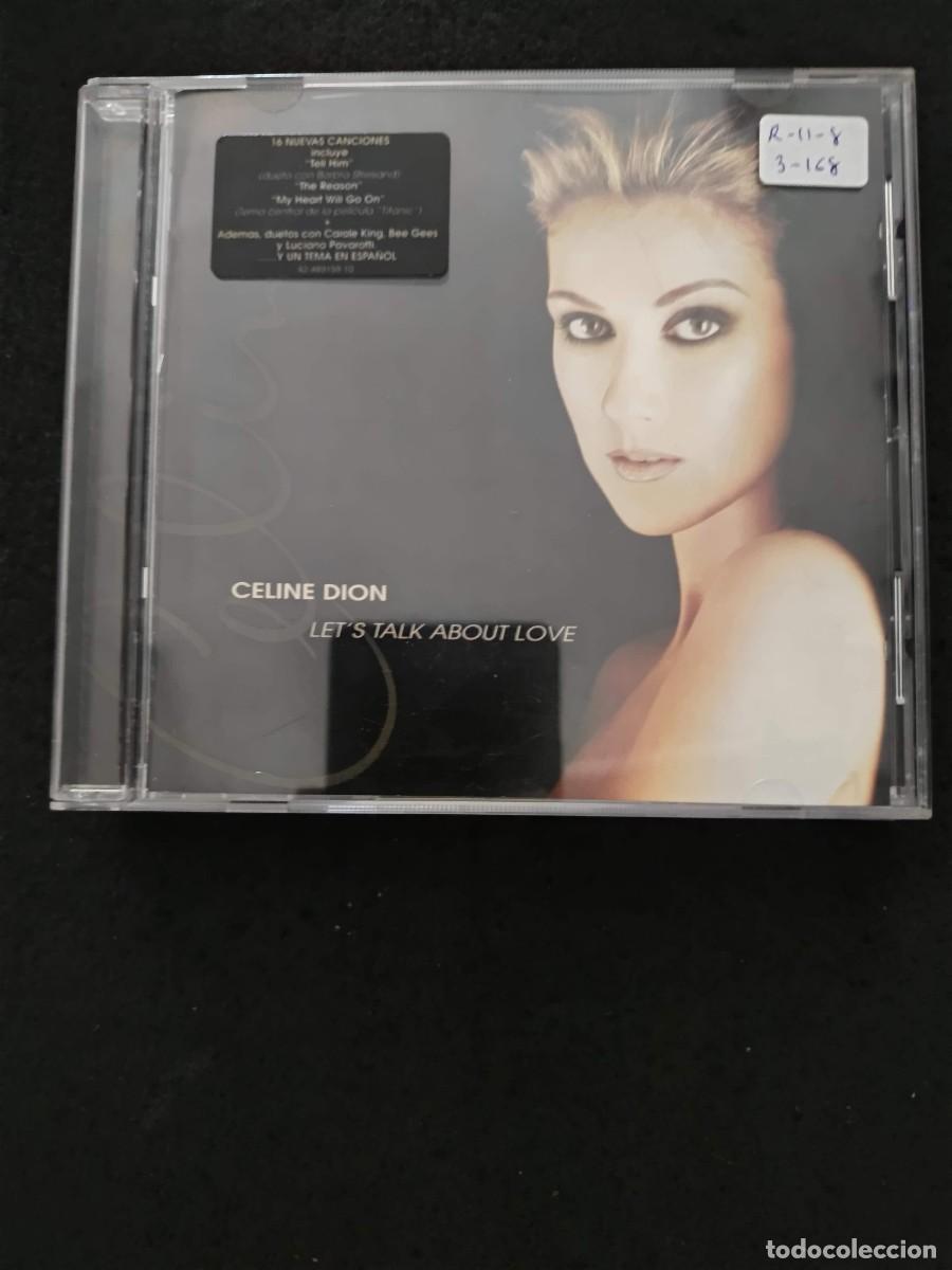 CDs de m&uacute;sica: CELINE DION. LET'S TALK ABOUT LOVE