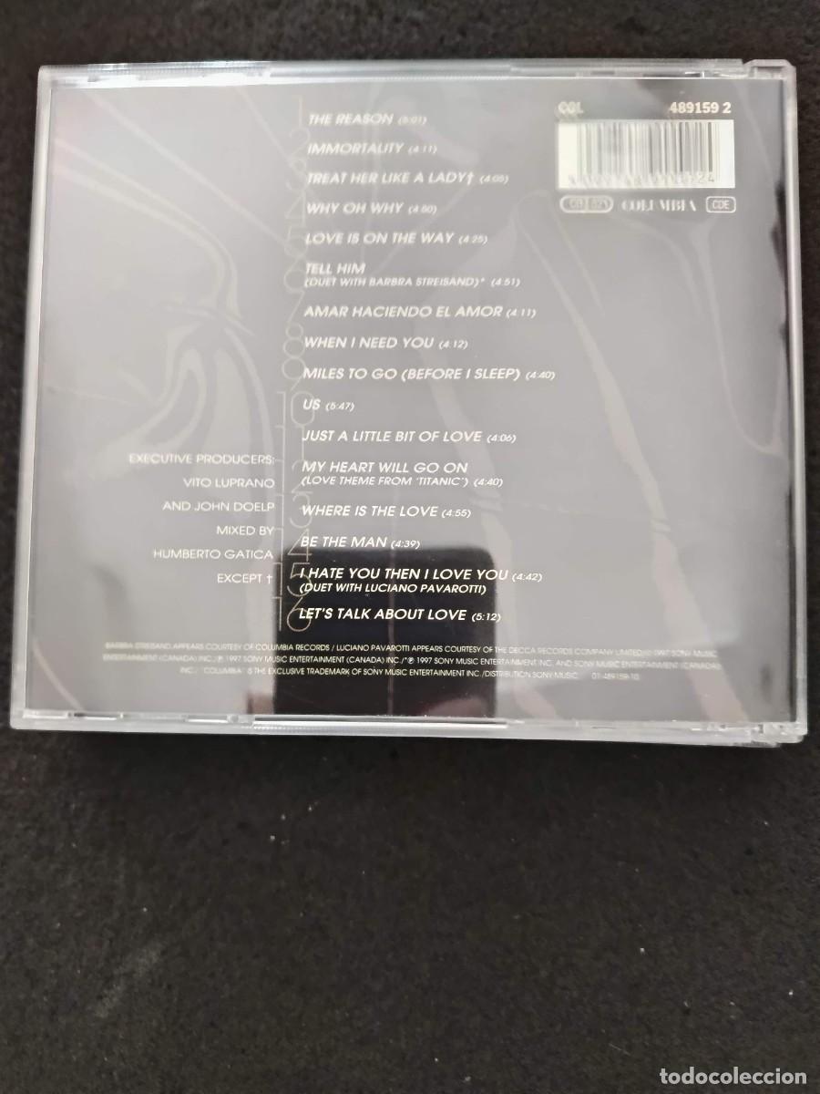 CDs de m&uacute;sica: CELINE DION. LETS TALK ABOUT LOVE - Foto 2