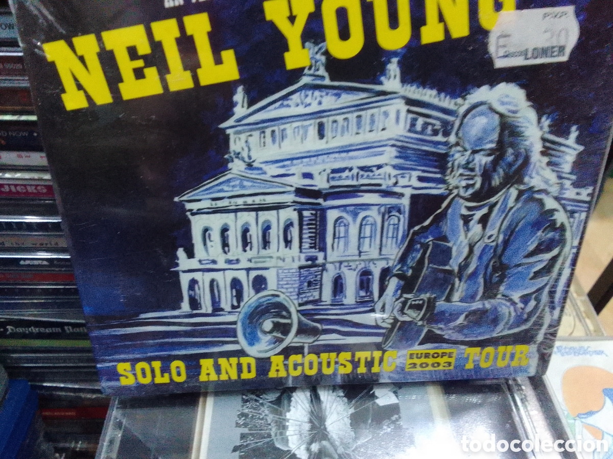 CDs de m&uacute;sica: Neil young, solo and acoustic tour, Europe 2003