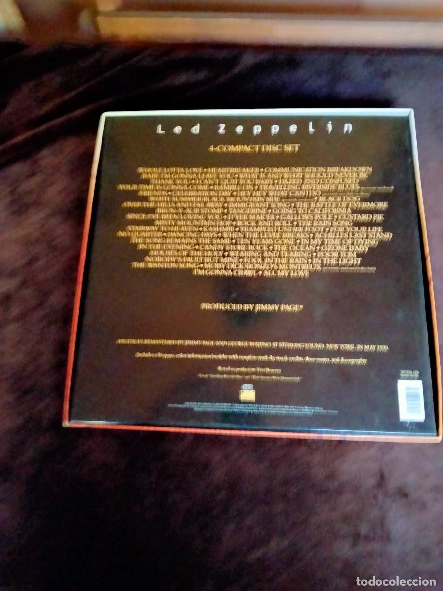 CDs de m&uacute;sica: led zeppelin 4 compact disc set con libro - todo esta como nuevo - Foto 2