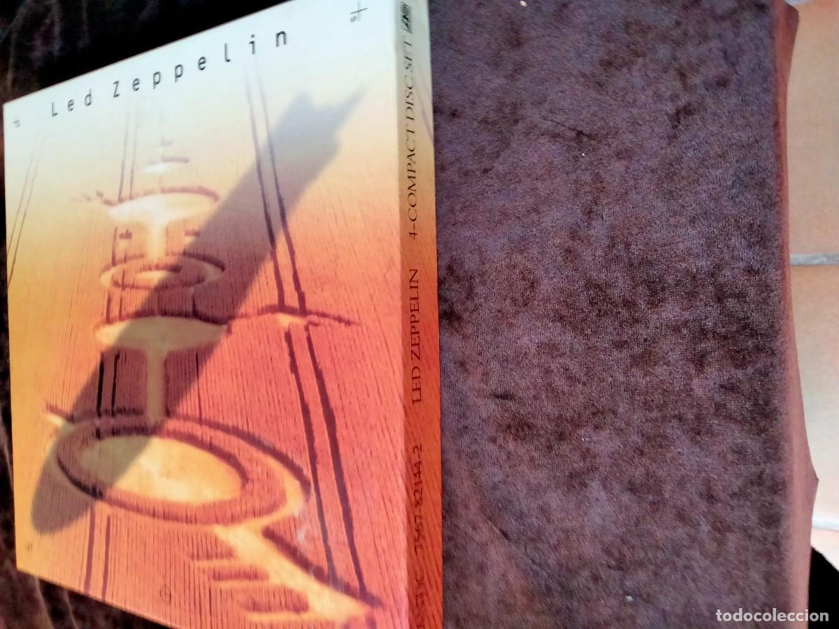 CDs de m&uacute;sica: led zeppelin 4 compact disc set con libro - todo esta como nuevo - Foto 4
