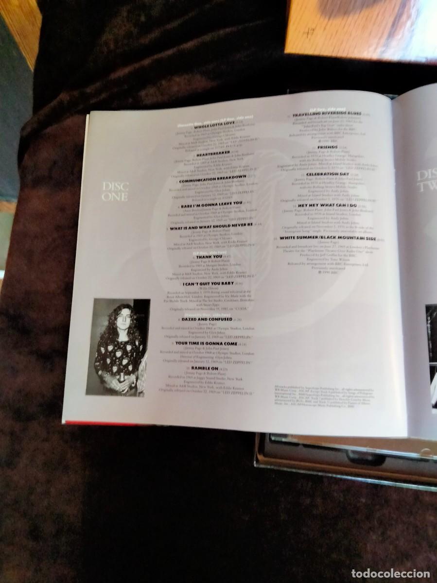 CDs de m&uacute;sica: led zeppelin 4 compact disc set con libro - todo esta como nuevo - Foto 12