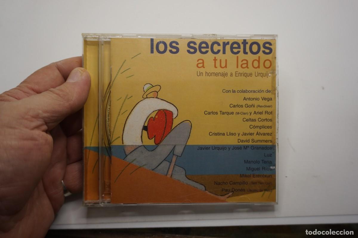 CDs de m&uacute;sica: CD - LOS SECRETOS A TU LADO - HOMENAJE A ENRIQUE URQUIJO - DISCO EN ESTADO EXCELENTE