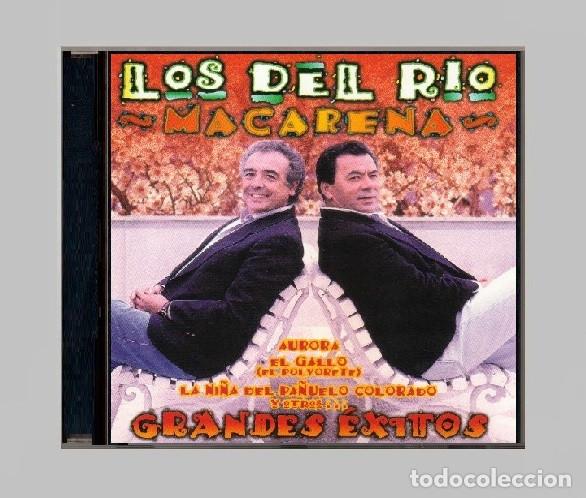 CDs de m&uacute;sica: G808 - LOS DEL RIO. GRANDES EXITOS. MACARENA. AURORA. EL GALLO. Y OTRAS. RECOPILATORIO. CD.