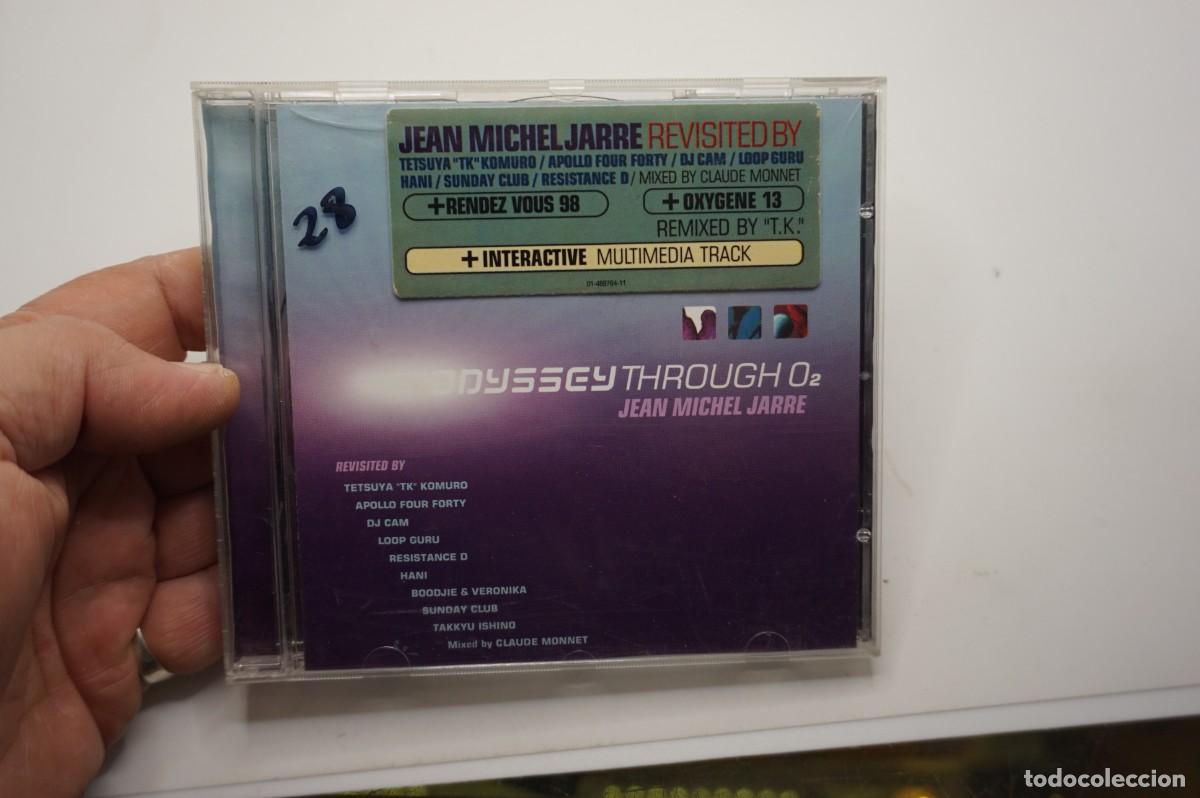 CDs de m&uacute;sica: CD - JEAN MICHEL JARRE - ODDYSSEY THROUGH O2 - DISCO EN ESTADO EXCELENTE