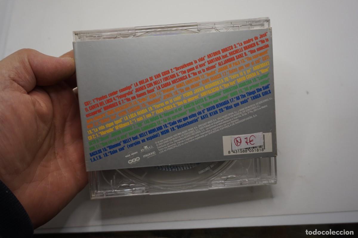 CDs de m&uacute;sica: CD - LOS N&ordm; 1 DE 40 - 2 CDS - DISCO EN ESTADO EXCELENTE - Foto 5