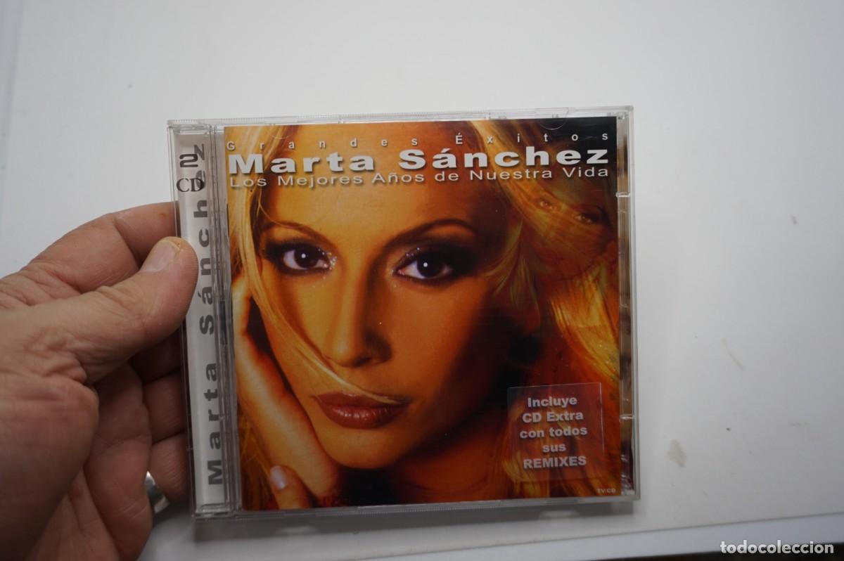 CDs de m&uacute;sica: CD - MARTA SANCHEZ - GRANDES EXITOS - 2 CD - DISCO EN BUEN ESTADO - Foto 1