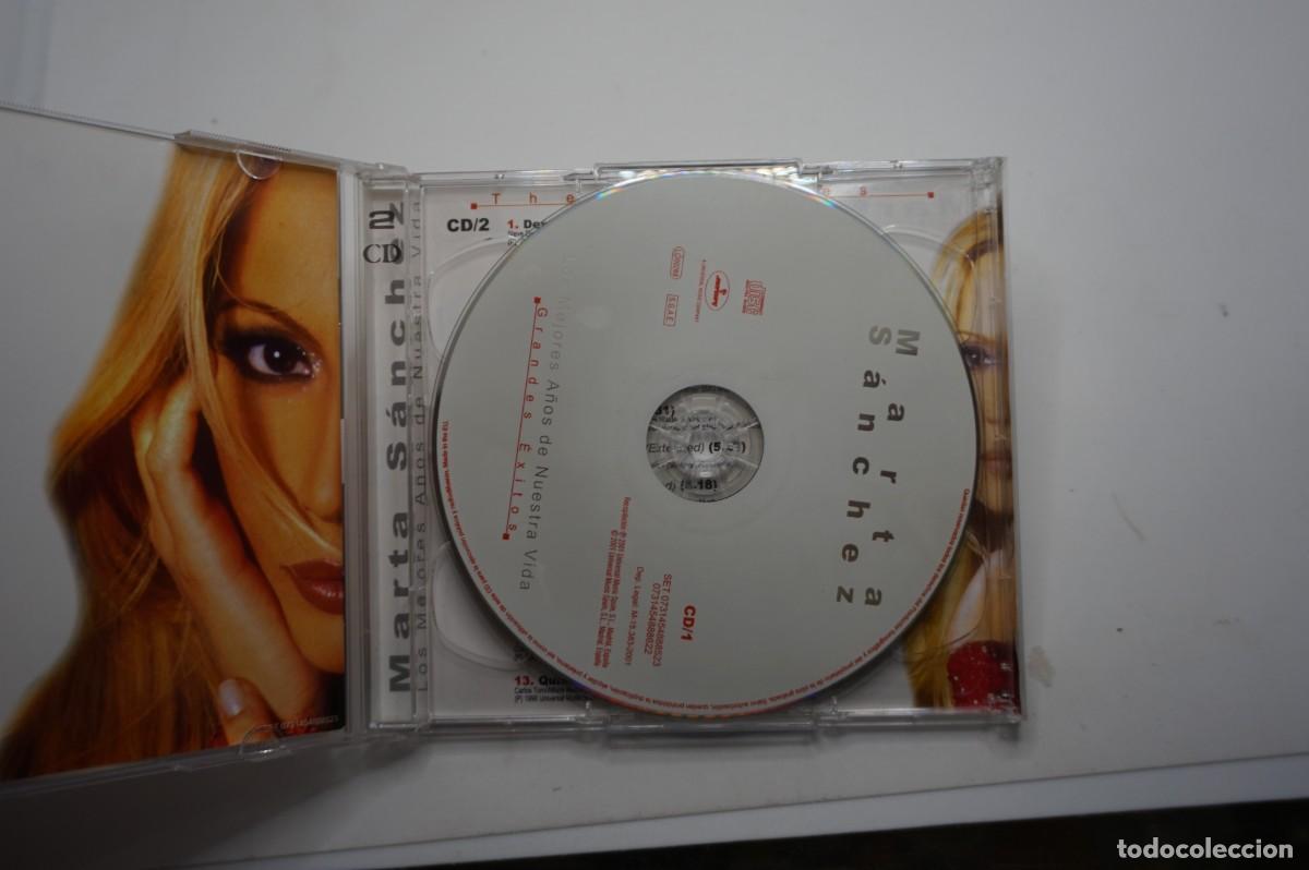 CDs de m&uacute;sica: CD - MARTA SANCHEZ - GRANDES EXITOS - 2 CD - DISCO EN BUEN ESTADO - Foto 2
