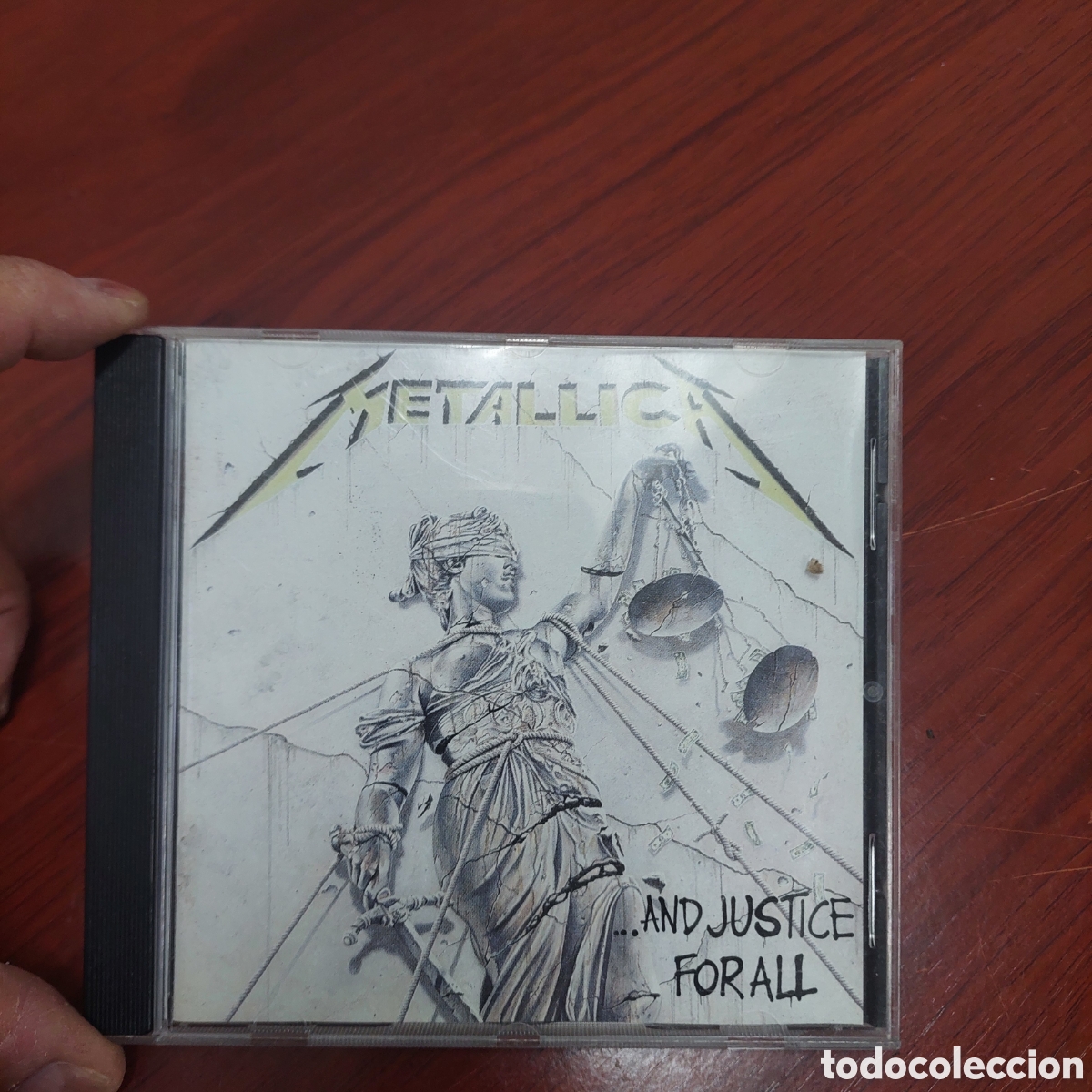 CDs de m&uacute;sica: CD Metallica.And Justice for