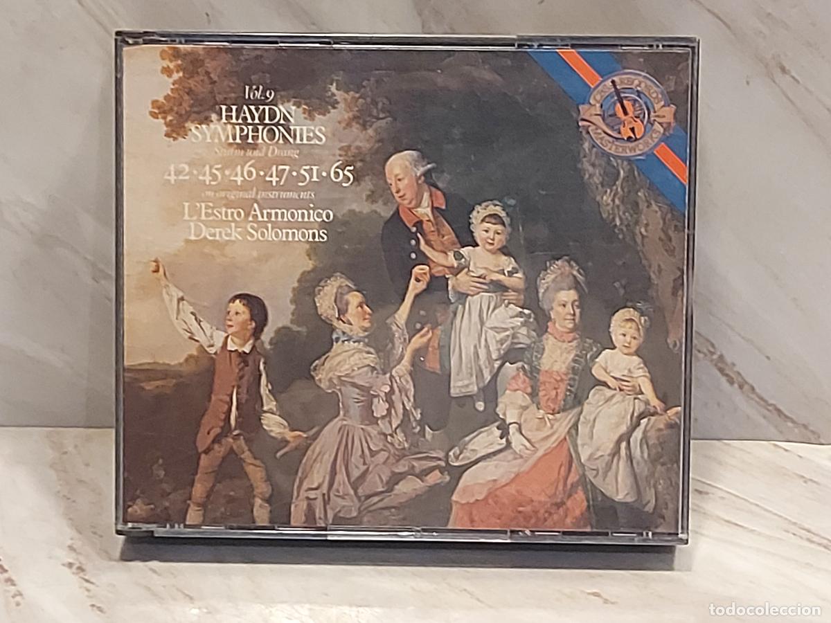 CDs de m&uacute;sica: HAYDN | STURM UND DRANG VOL. 9 | SINFON&Iacute;AS 42 45 46 47 51 65 | DEREK SOLOMONS | CBS | 3 CD