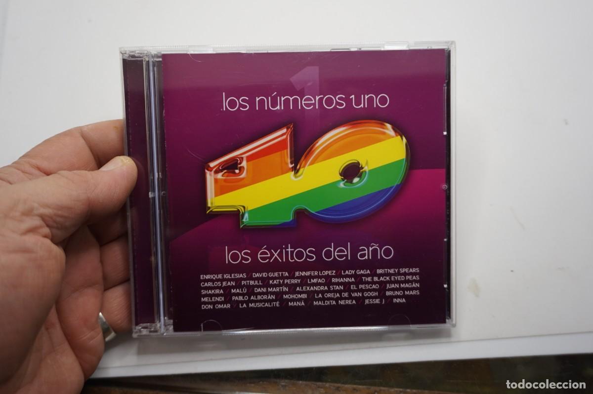 CDs de m&uacute;sica: CD - LOS NUMEROS UNO - 40 EXITOS DEL A&Ntilde;O - DISCO EN BUEN ESTADO