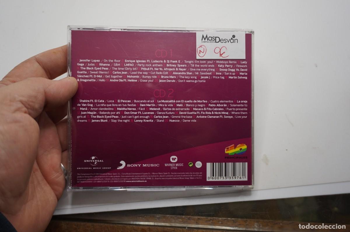 CDs de m&uacute;sica: CD - LOS NUMEROS UNO - 40 EXITOS DEL A&Ntilde;O - DISCO EN BUEN ESTADO - Foto 4