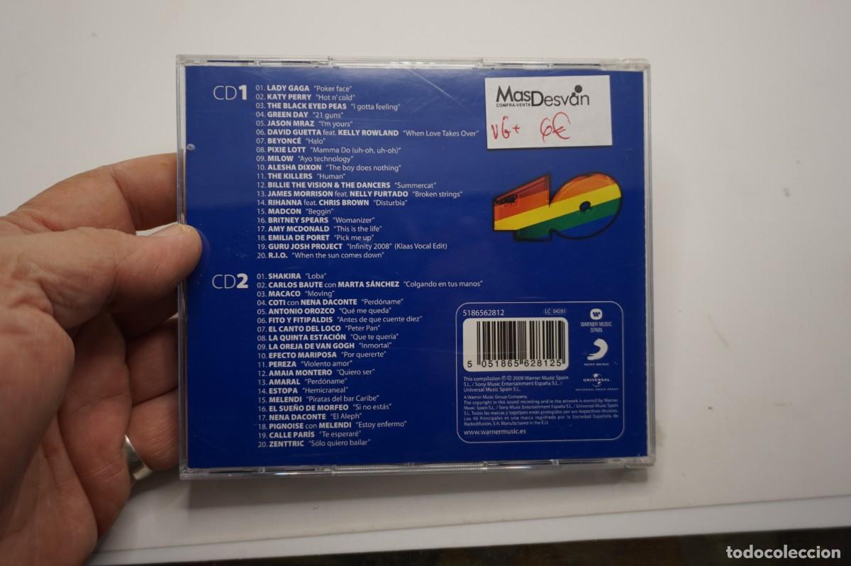 CDs de m&uacute;sica: CD - LOS NUMERO UNO 40 - EL DISCO DE EXITOS - DISCO EN BUEN ESTADO - Foto 4