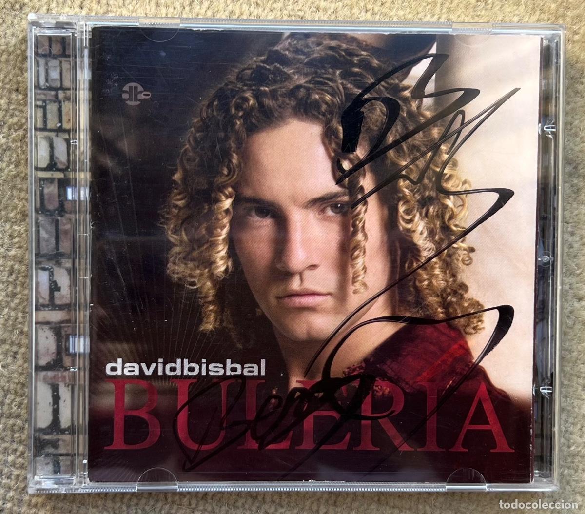 CDs de m&uacute;sica: CD Buler&iacute;as - David Bisbal - Con aut&oacute;grafo original del cantante