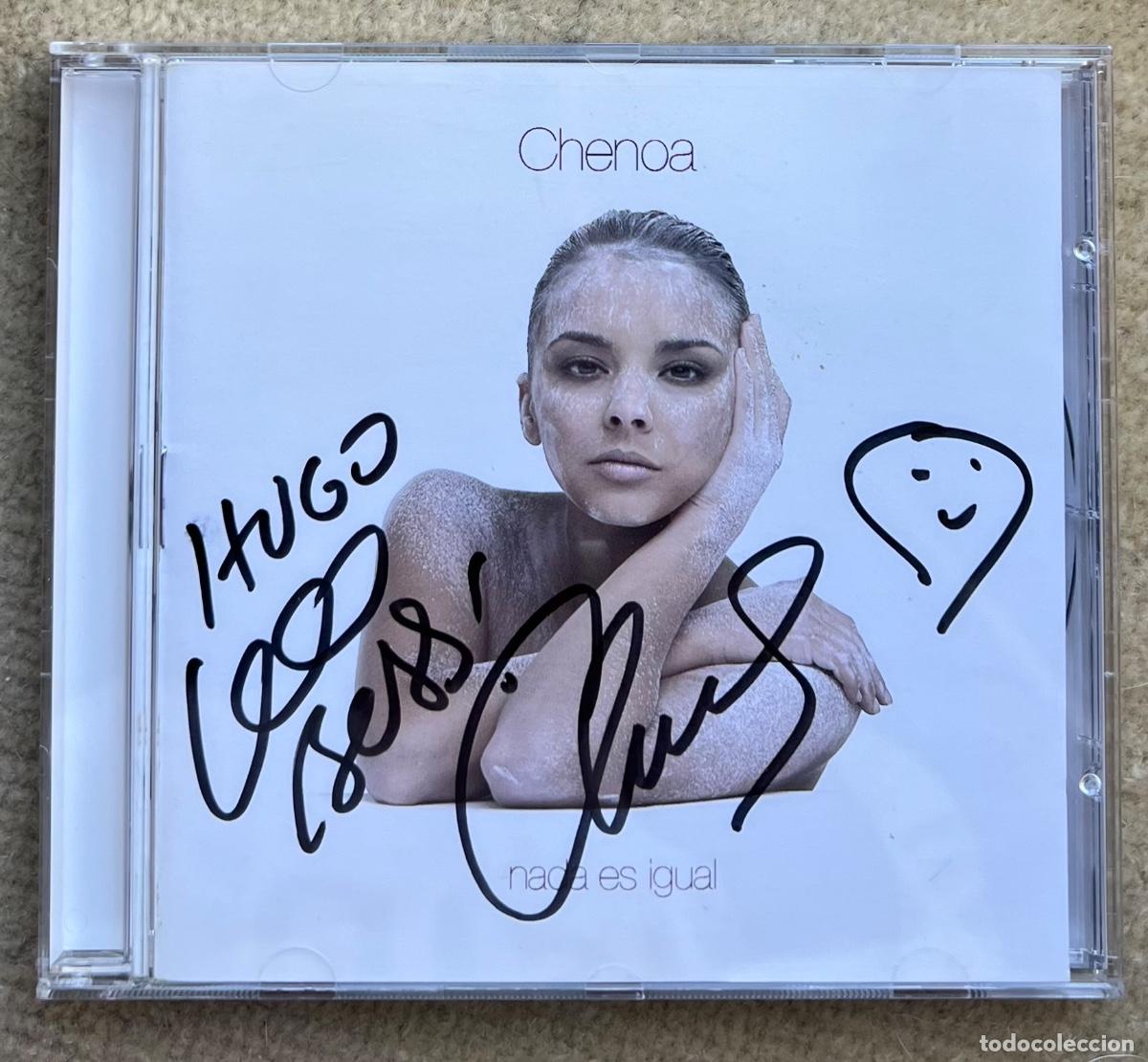 CDs de m&uacute;sica: CD Chenoa - Nada es igual - Con dedicatoria y aut&oacute;grafo original de la cantante