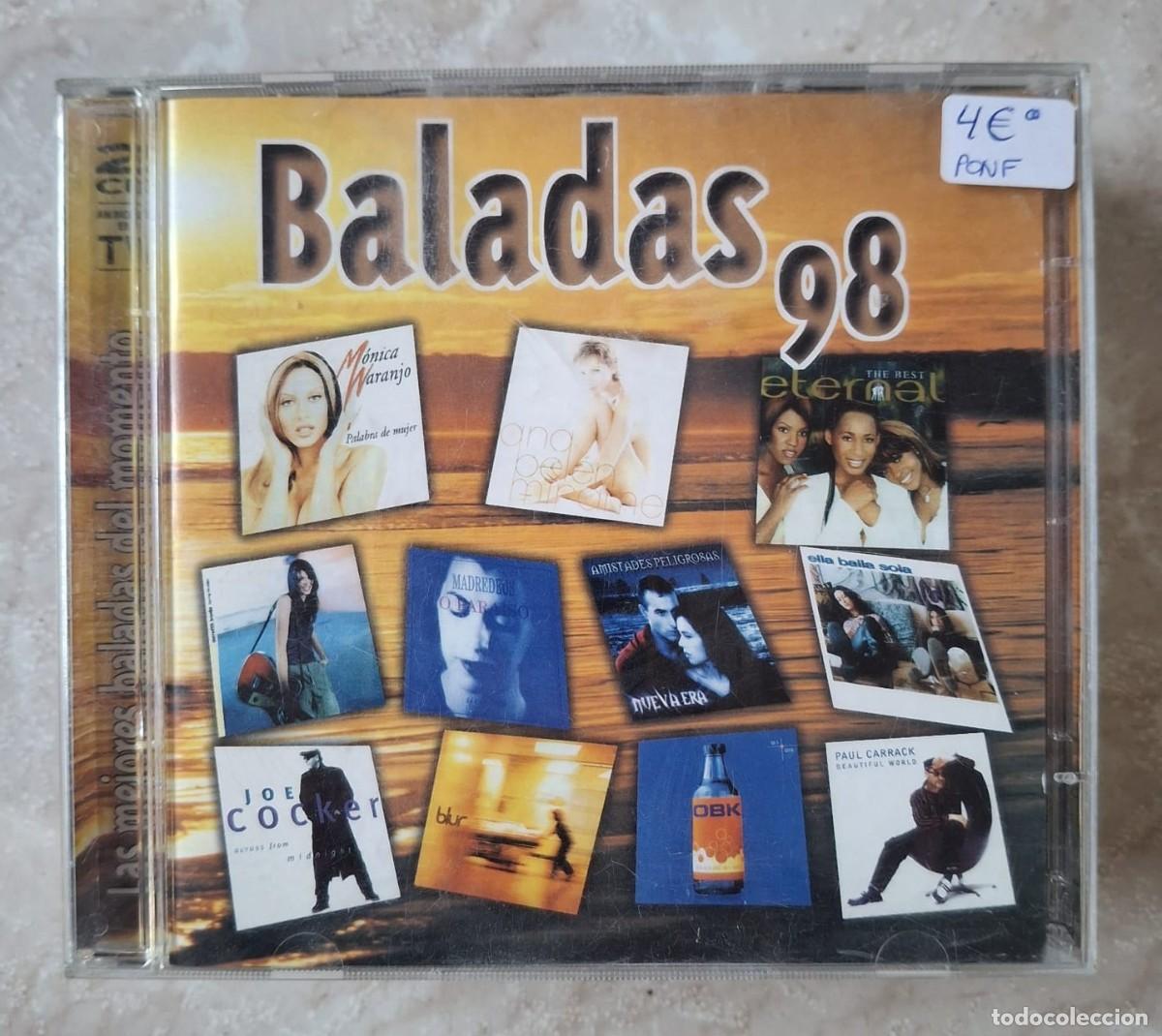 CDs de m&uacute;sica: CD BALADAS 98 --------