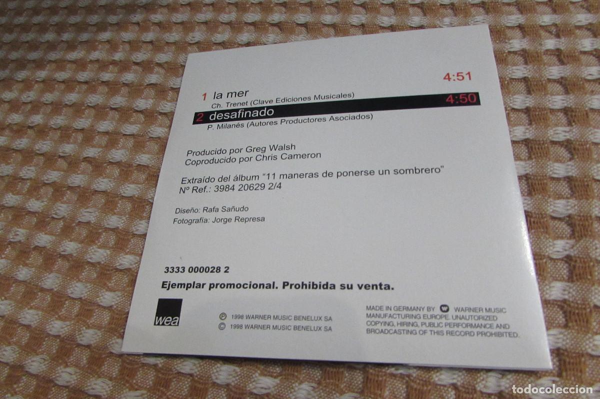 CDs de m&uacute;sica: Miguel Bos&eacute; &ndash; La Mer CD SINGLE - Foto 3