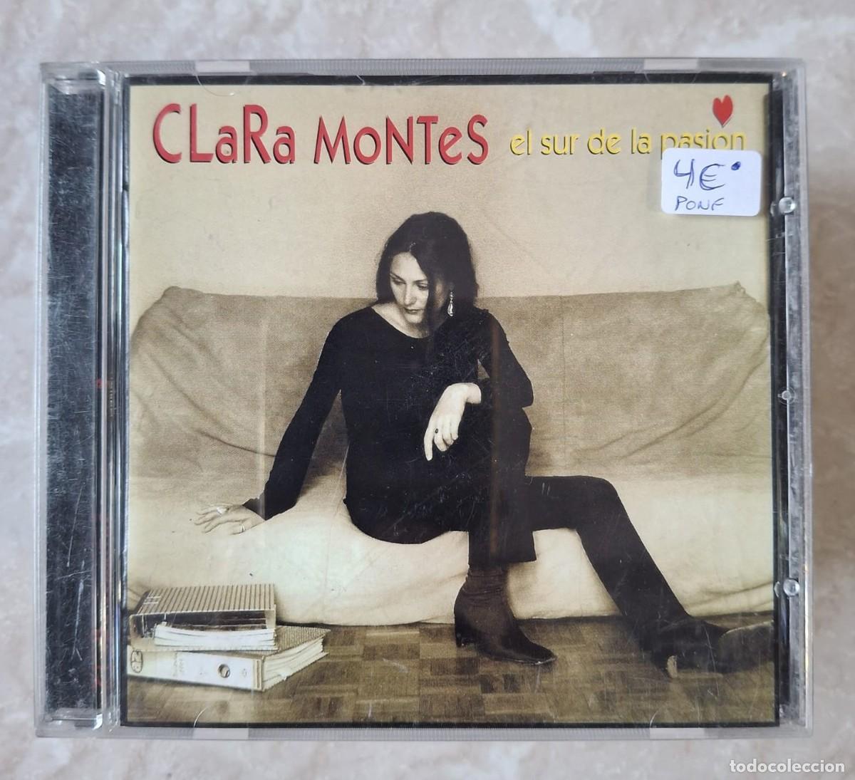 CDs de m&uacute;sica: CD CLARA MONTES EL SUR DE LA PASION