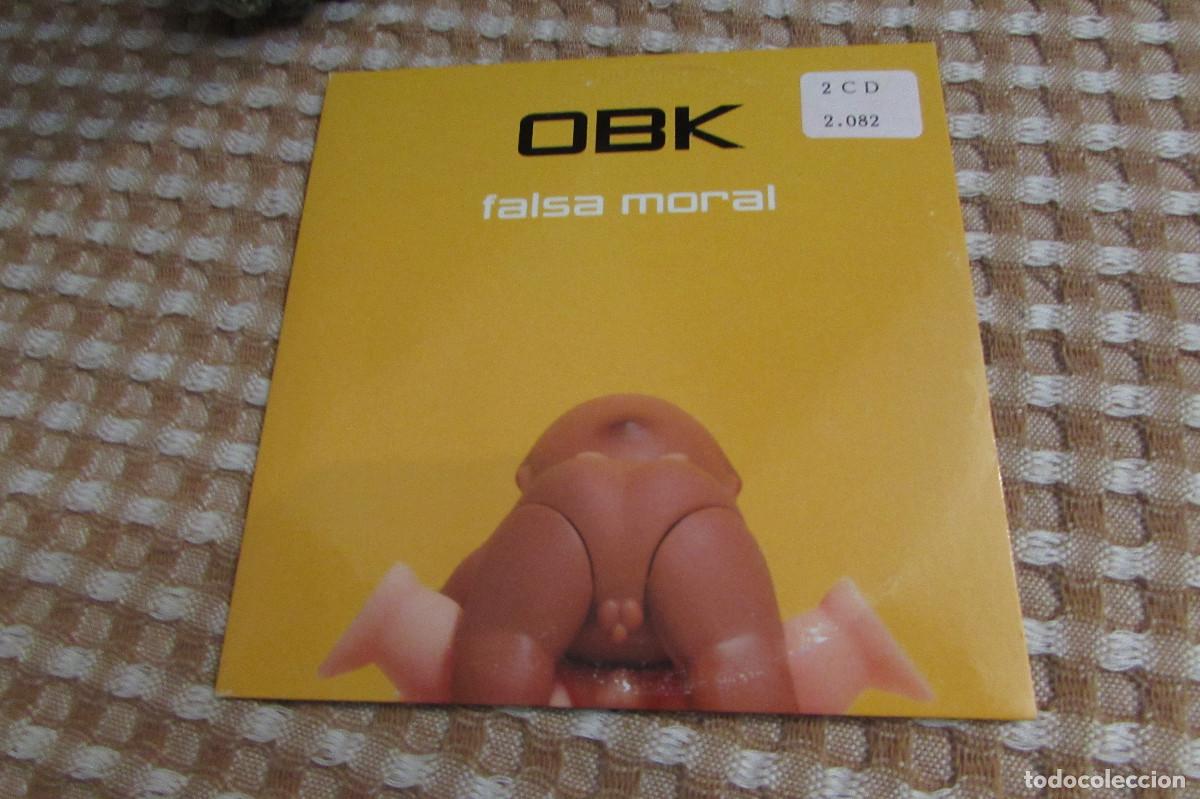 CDs de m&uacute;sica: OBK Falsa moral CD SINGLE CADENA 100 - Foto 2
