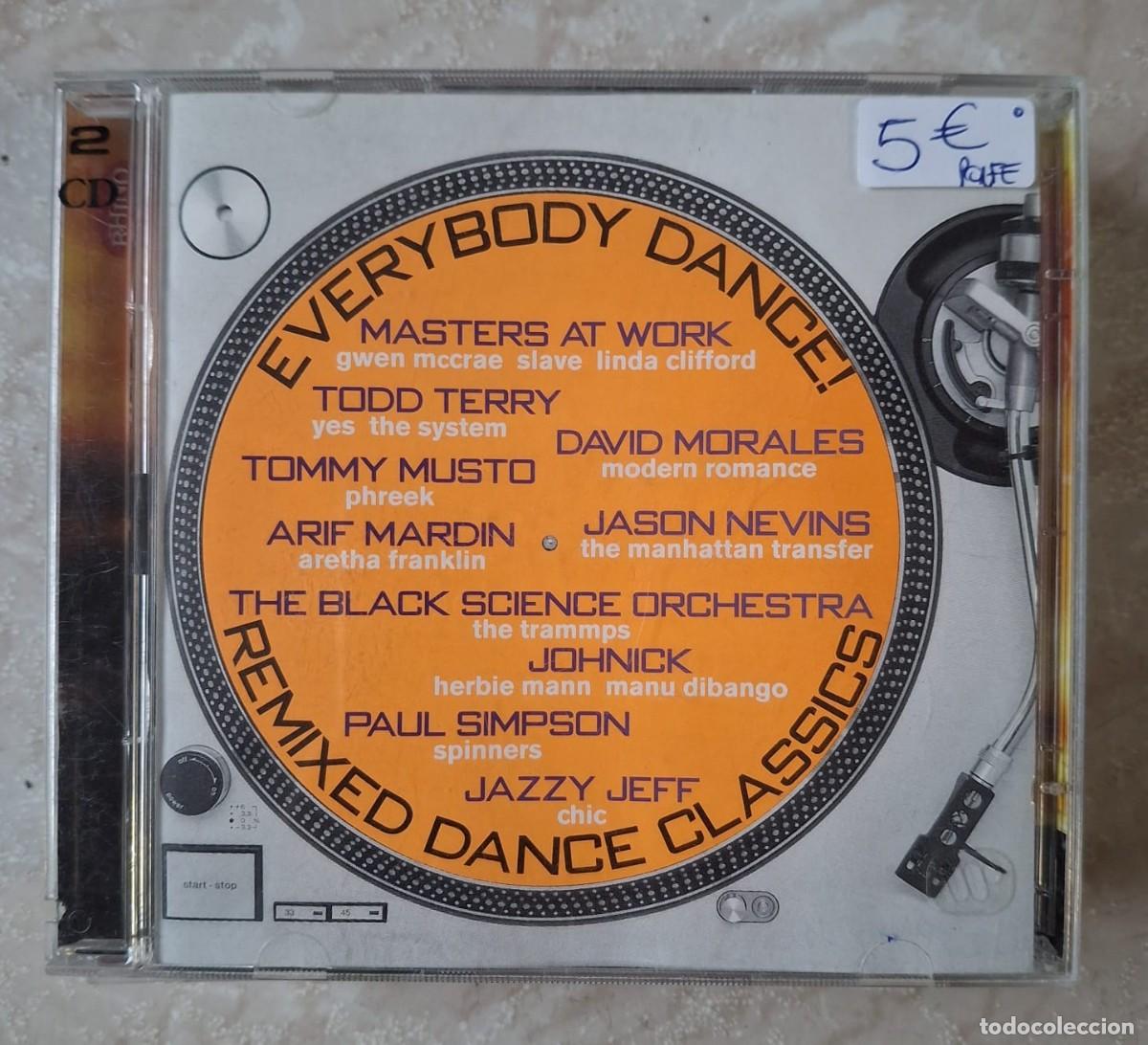 CDs de m&uacute;sica: CD EVERYBODY DANCE REMIXED DANCE CLASSICS