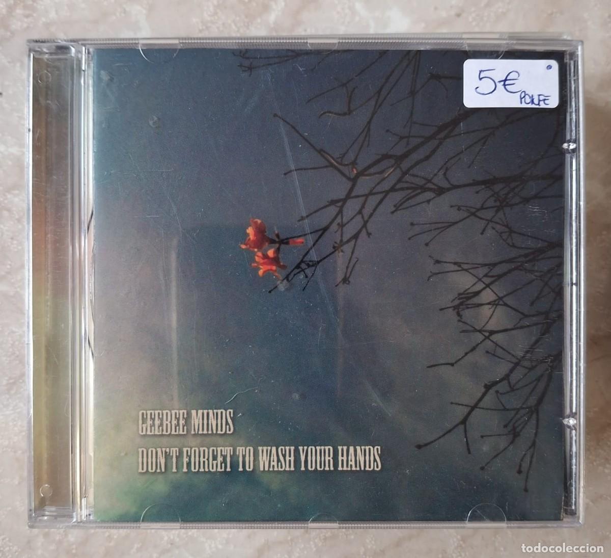 CDs de m&uacute;sica: CD GEEBEE MINDS DON&acute;T FORGET TO WASH YOUR HANDS