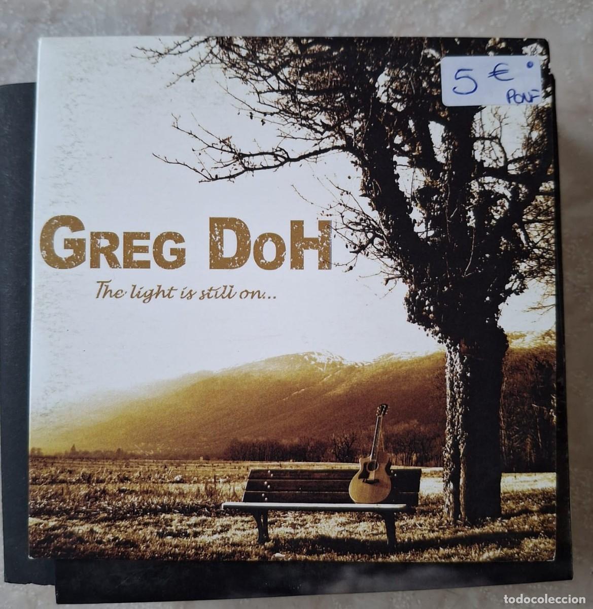 CDs de m&uacute;sica: CD GREG DOH THE LIGHT IS STILL ON - Foto 1
