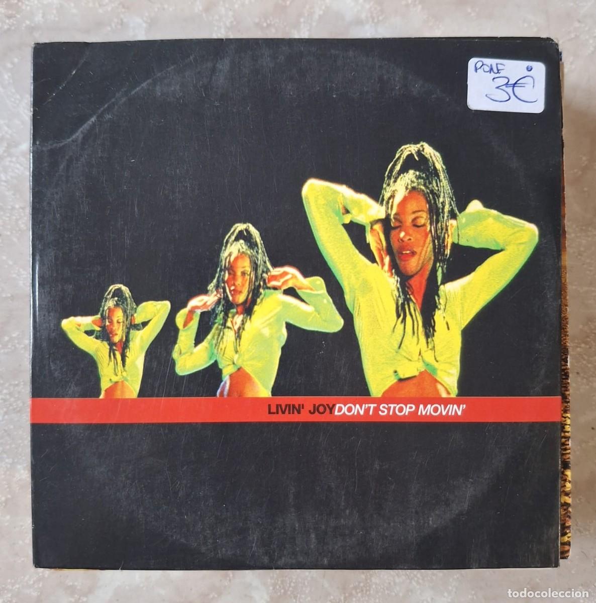 CDs de m&uacute;sica: CD LIVIN JOY DON&acute;T STOP MOVIN