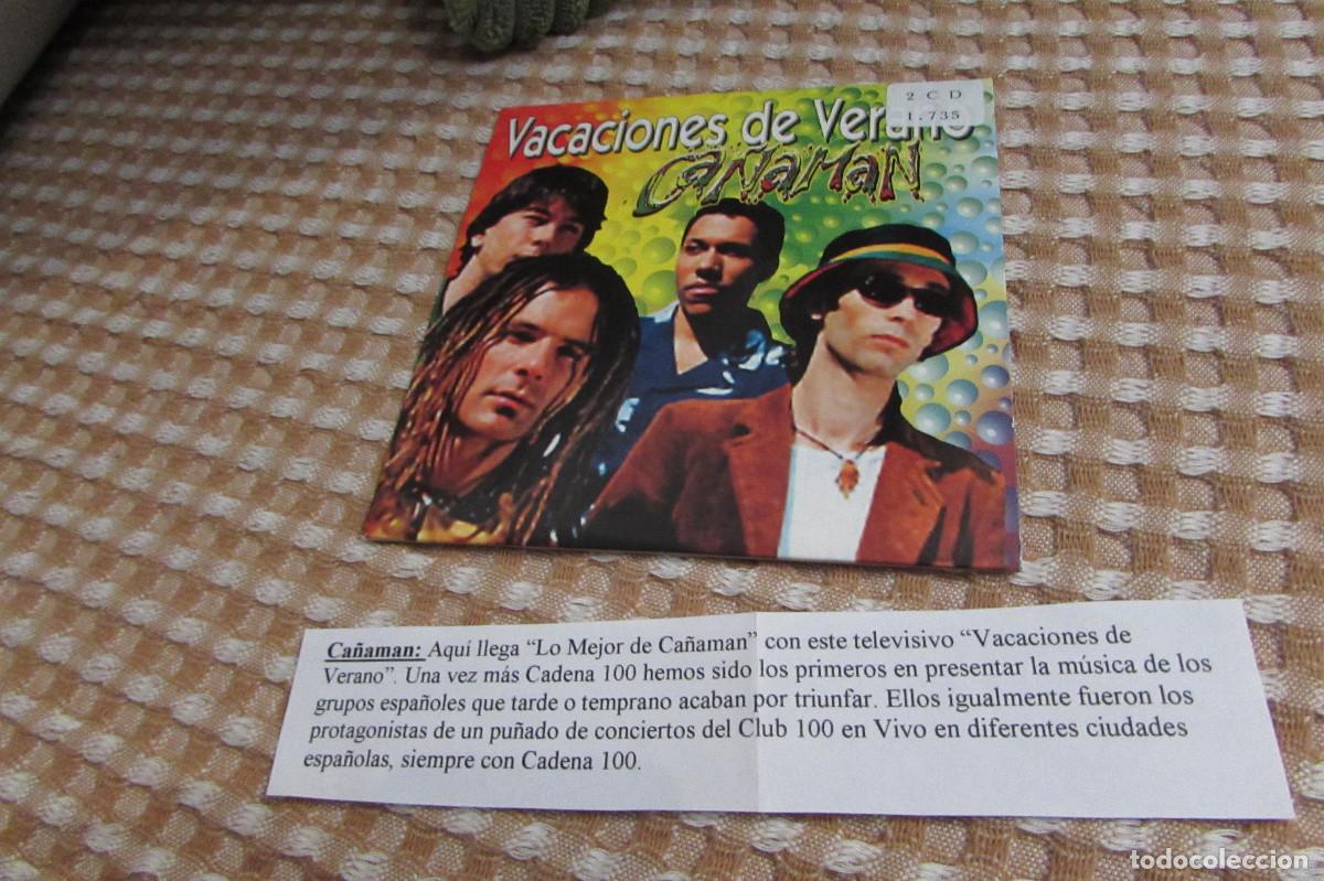 CDs de m&uacute;sica: CA&Ntilde;AMAN - VACACIONES DE VERANO CD SINGLE CADENA 100