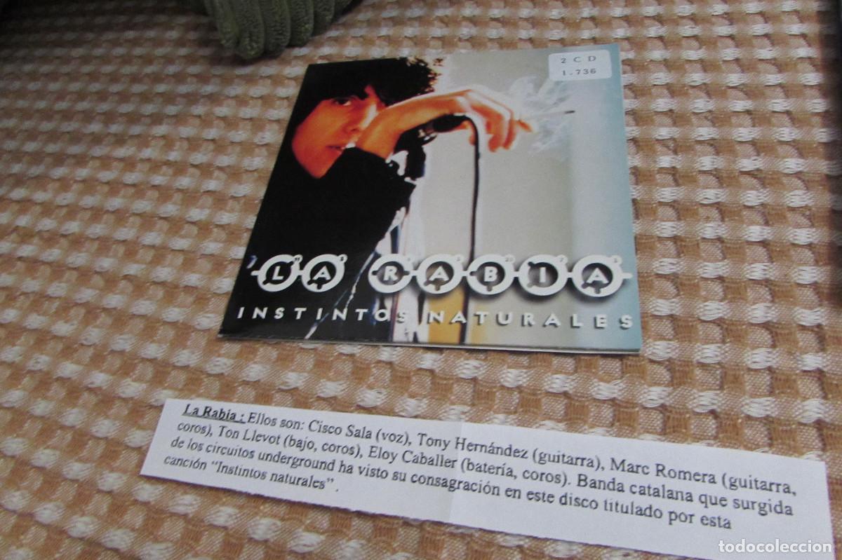 CDs de m&uacute;sica: La Rabia &ndash; Instintos Naturales CD SINGLE CADENA 100