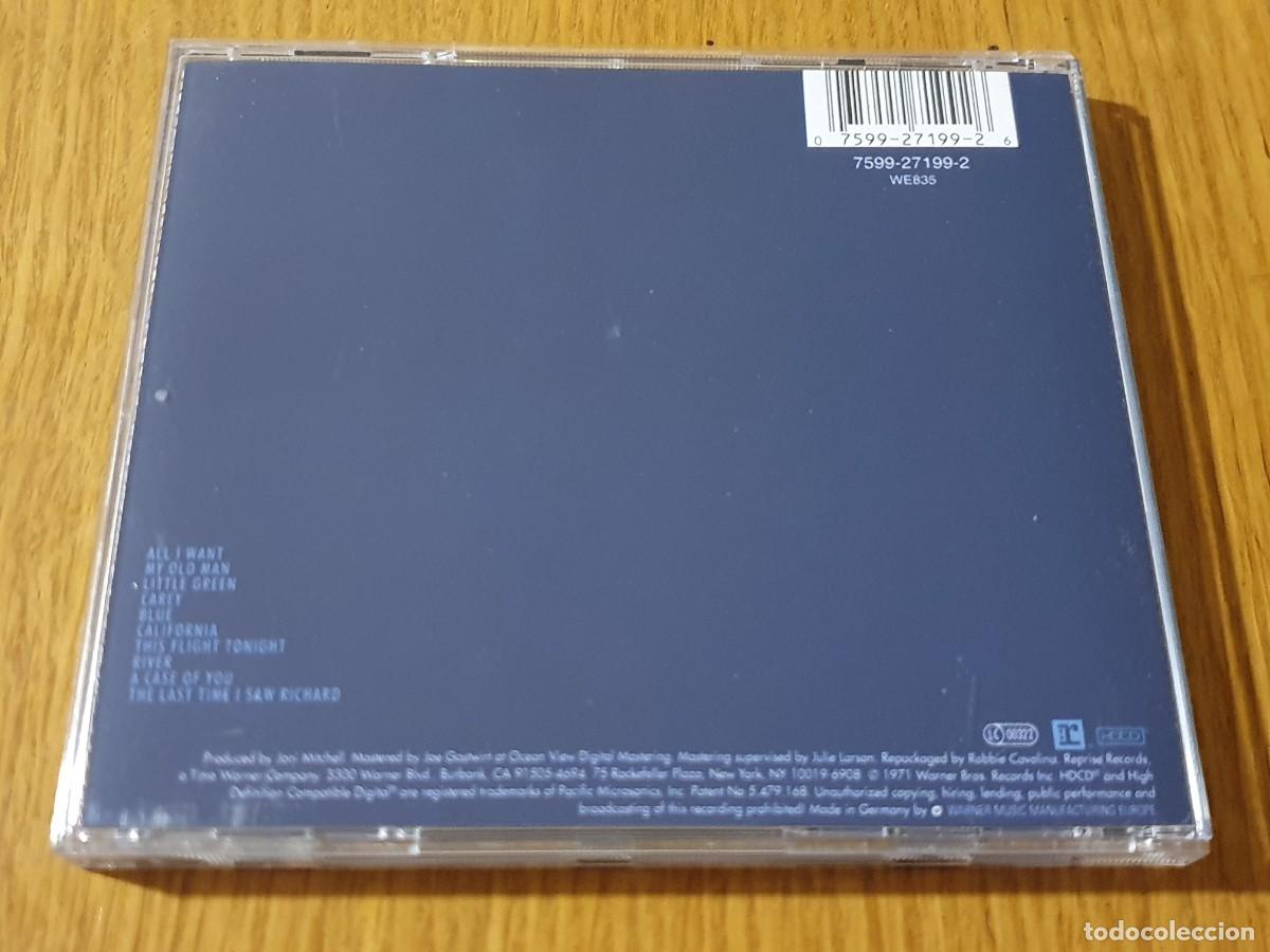 CDs de m&uacute;sica: CD Joni Mitchell&nbsp;&ndash;&nbsp;Blue - remastered - Foto 3