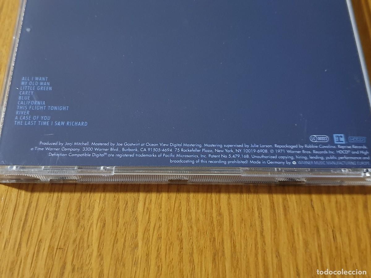 CDs de m&uacute;sica: CD Joni Mitchell&nbsp;&ndash;&nbsp;Blue - remastered - Foto 4