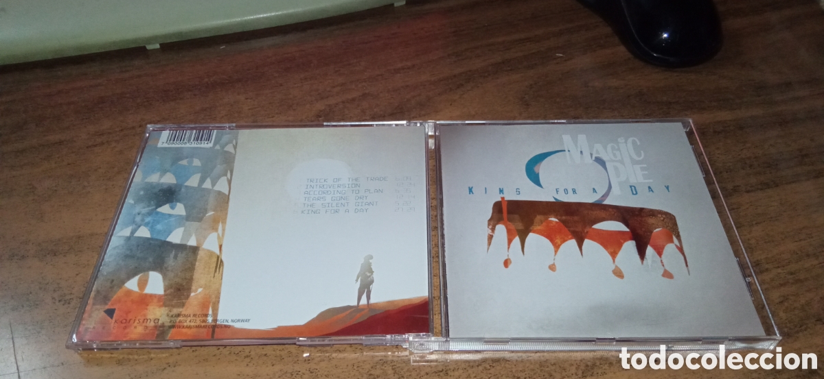 CDs de m&uacute;sica: MAGIC PIE - KING FOR A DAY (2015)