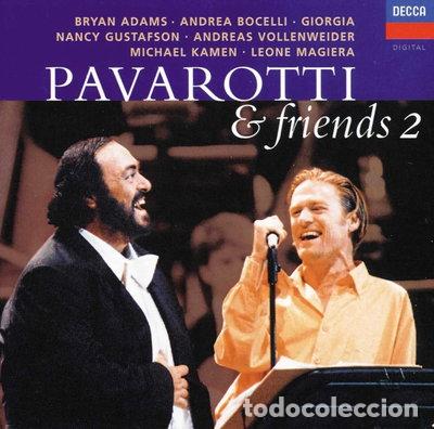 CDs de m&uacute;sica: Pavarotti & Friends 2- 0028944446029