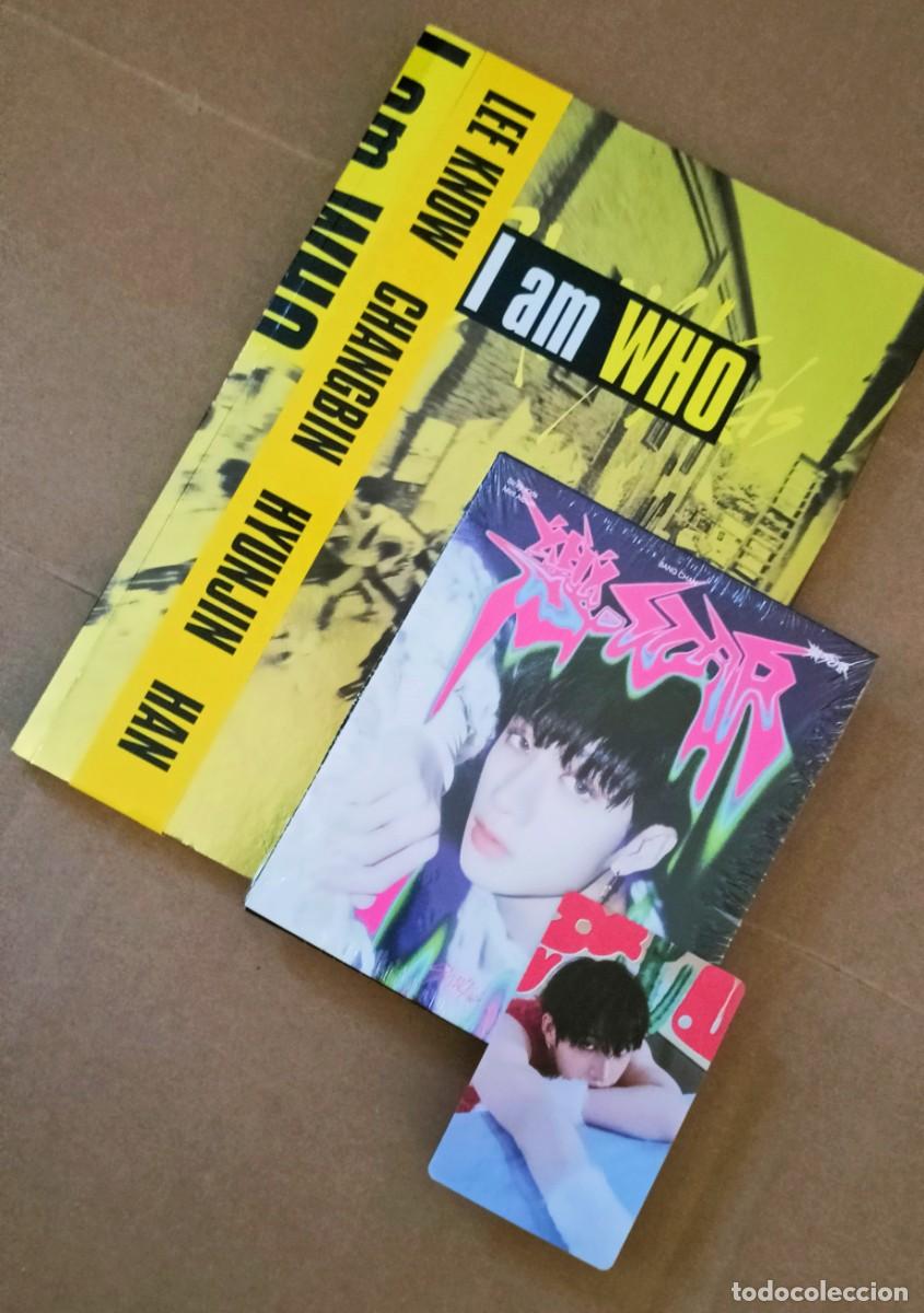 CDs de m&uacute;sica: Lote Stray Kids: Rock-Star y I am WHO+Card(LEER)