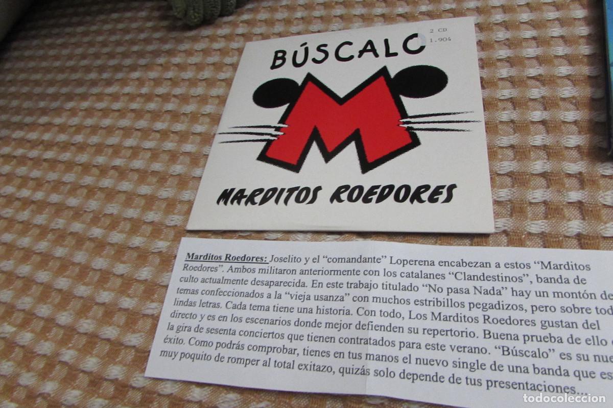 CDs de m&uacute;sica: Marditos Roedores &ndash; B&uacute;scalo CD SINGLE CADENA 100