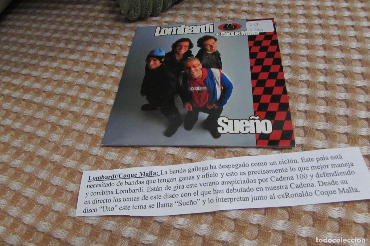 CDs de m&uacute;sica: CD-SINGLE CADENA 100 LOMBARDI + COQUE MALLA