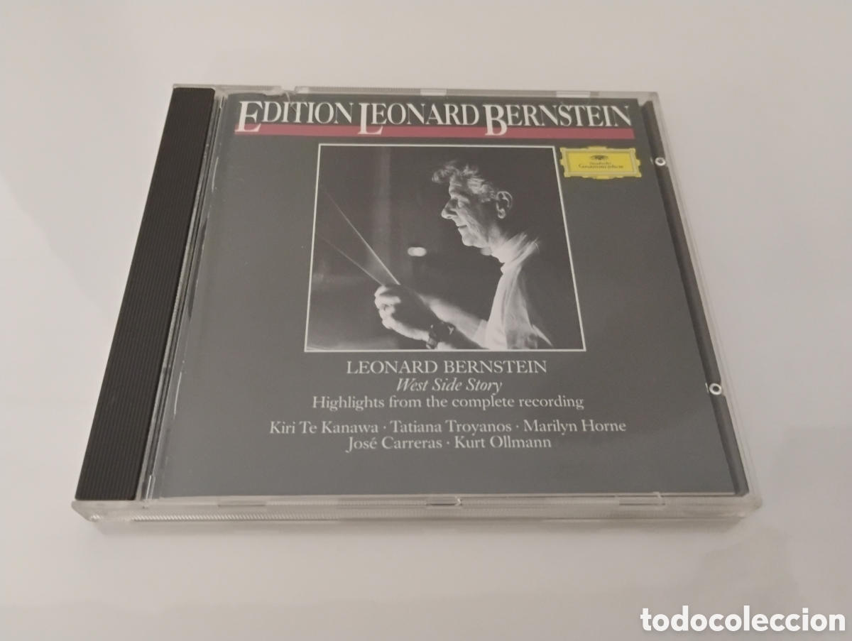 CDs de m&uacute;sica: Bernstein: West Side Story. Carreras, Te Kanawa, Horne. DG