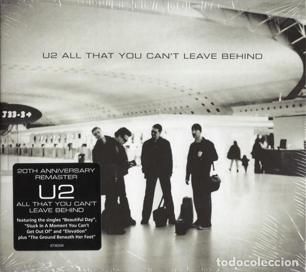 CDs de m&uacute;sica: U2 &ndash; All That You Can't Leave Behind (2000) - Reedici&oacute;n 2020 con un tema extra - Nuevo y precintado