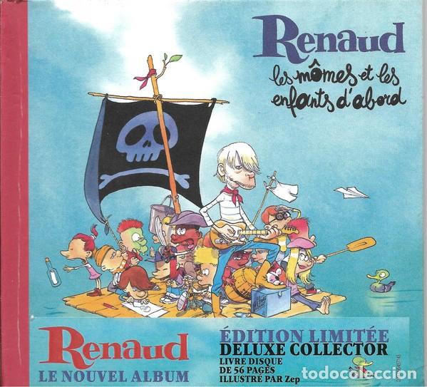 CDs de m&uacute;sica: Renaud - Les M&ocirc;mes et les Enfants d'Abord (2019) - CD + Libro Edici&oacute;n Limitada - Nuevo y precintado