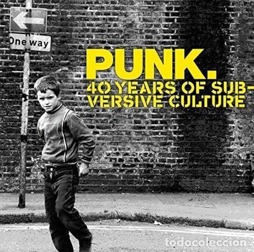 CDs de m&uacute;sica: Varios Artistas - Punk. 40 Years Of Subversive Culture (Spectrum, 2016) - Pub Rock, New Wave - Nuevo