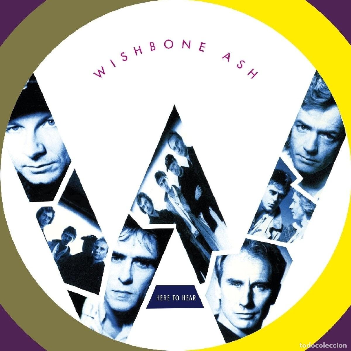 CDs de m&uacute;sica: Wishbone Ash &ndash; Here To Hear (I.R.S., 1989) - Reedici&oacute;n Music On CD, 2018 - Prog - Nuevo y precintado
