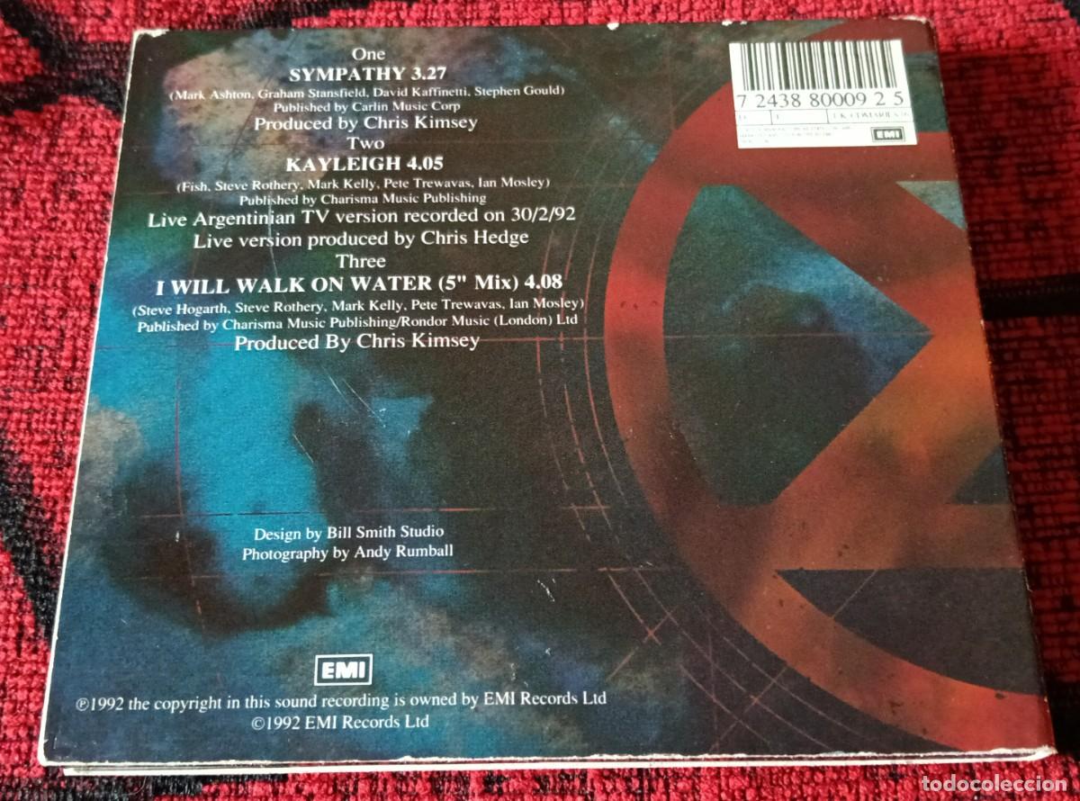 CDs de m&uacute;sica: MARILLION ** Sympathy ** CD SINGLE 1992 UK - Foto 4